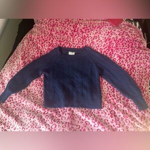 Old Navy Blue Knitted Sweater